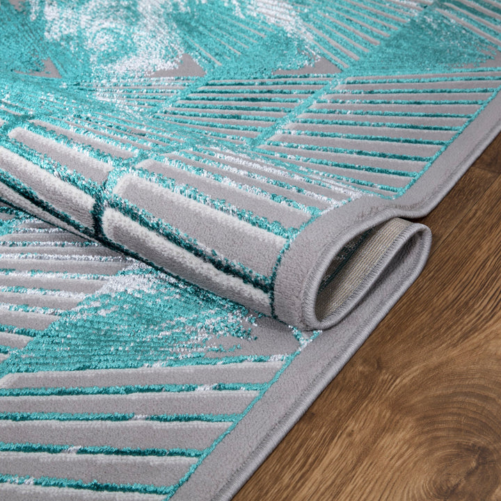 Aquarelle Emerald Rug