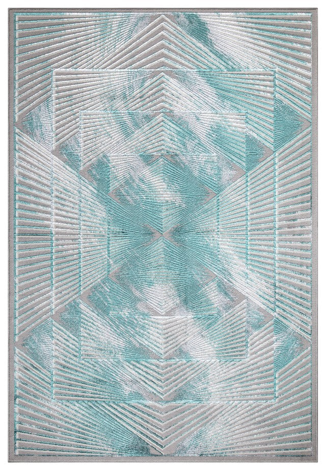 Aquarelle Emerald Rug
