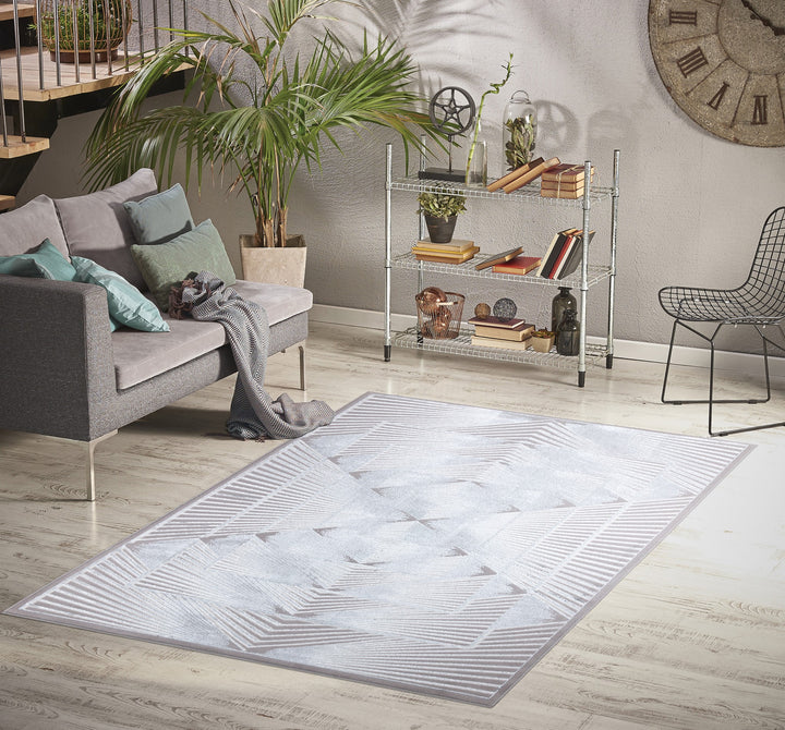 Aquarelle Grey Rug
