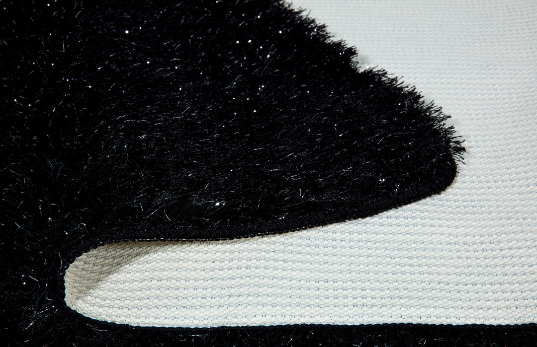 Lustra Black Rug