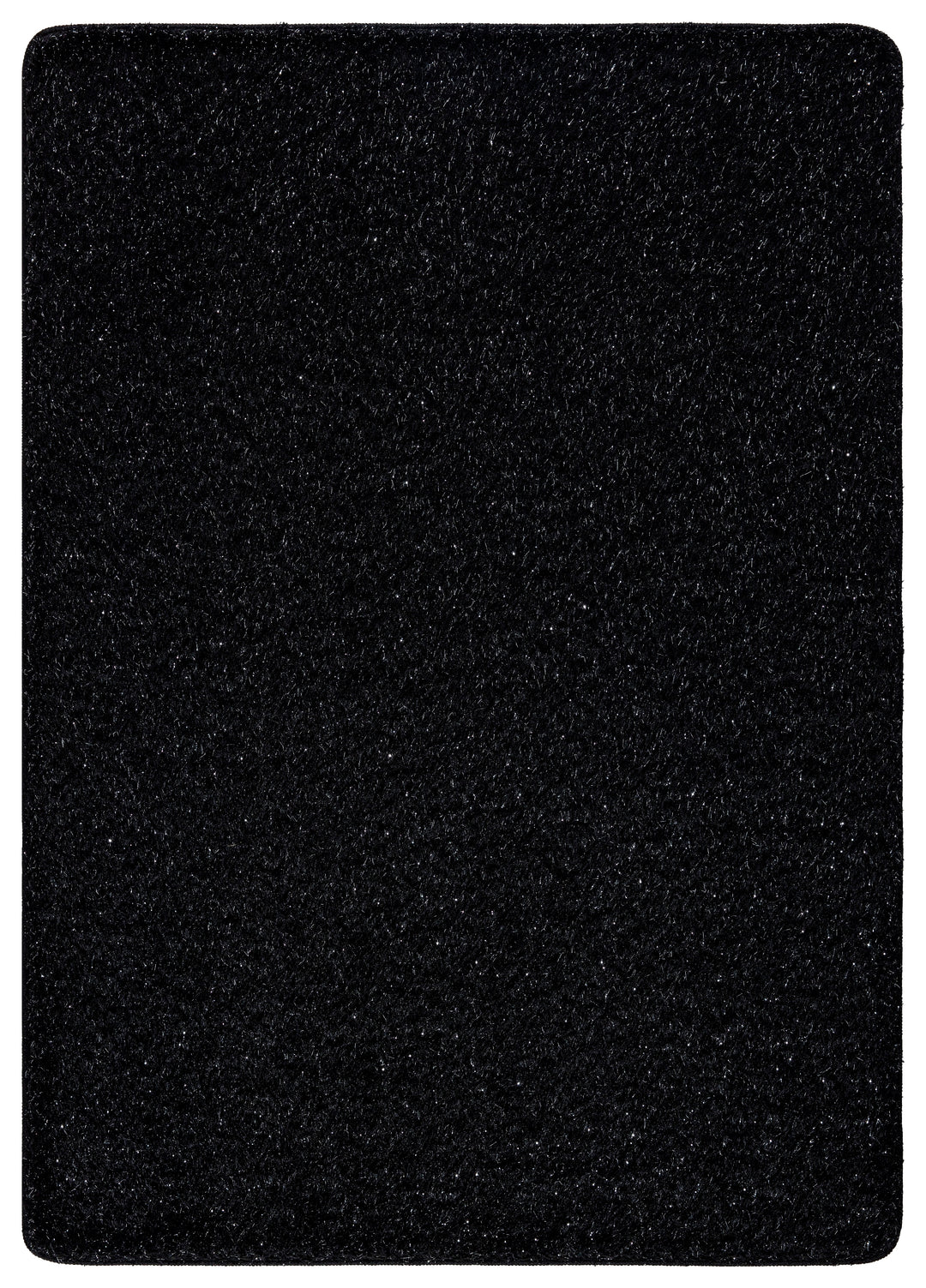 Lustra Black Rug