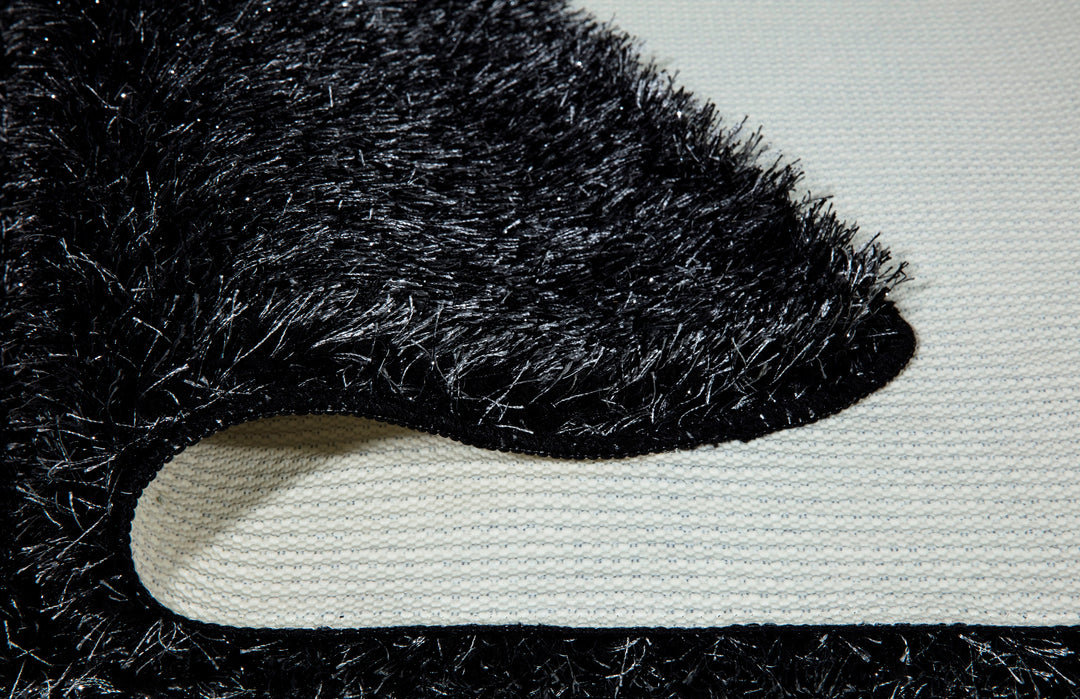 Lustra Black And Grey Rug
