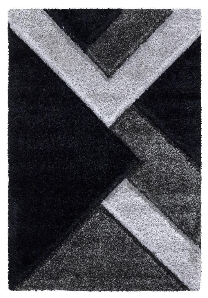 Vellaro Black-Grey Rug