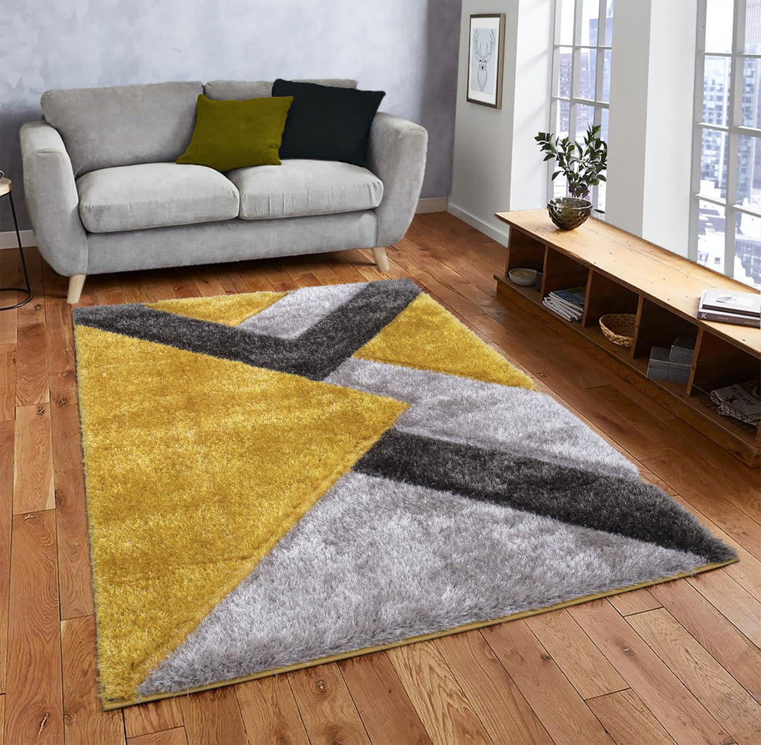 Vellaro Ochre-Grey Rug