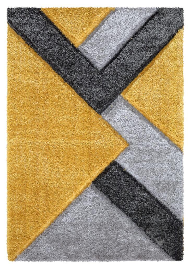 Vellaro Ochre-Grey Rug