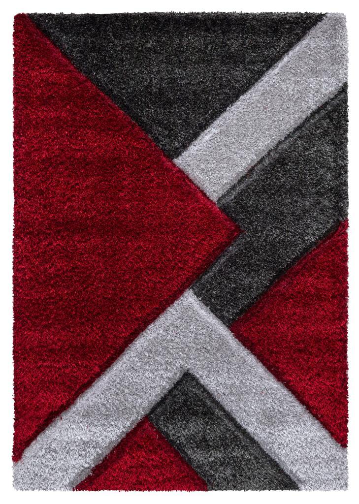 Vellaro Red-Grey Rug