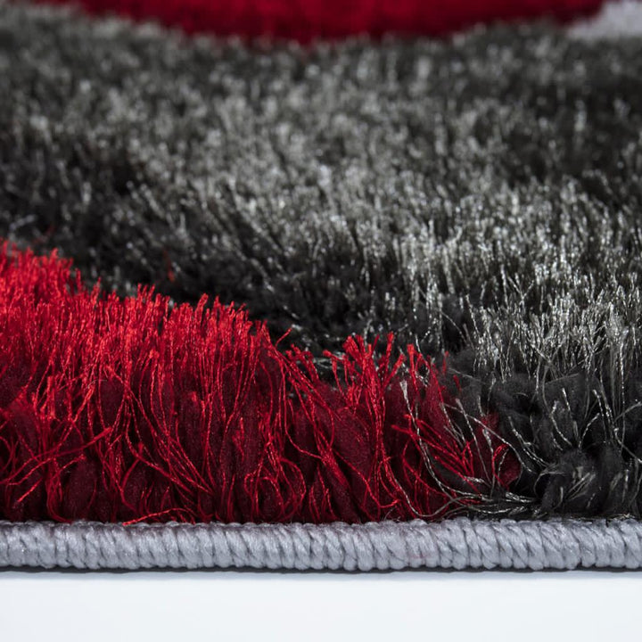 Vellaro Red-Grey Rug