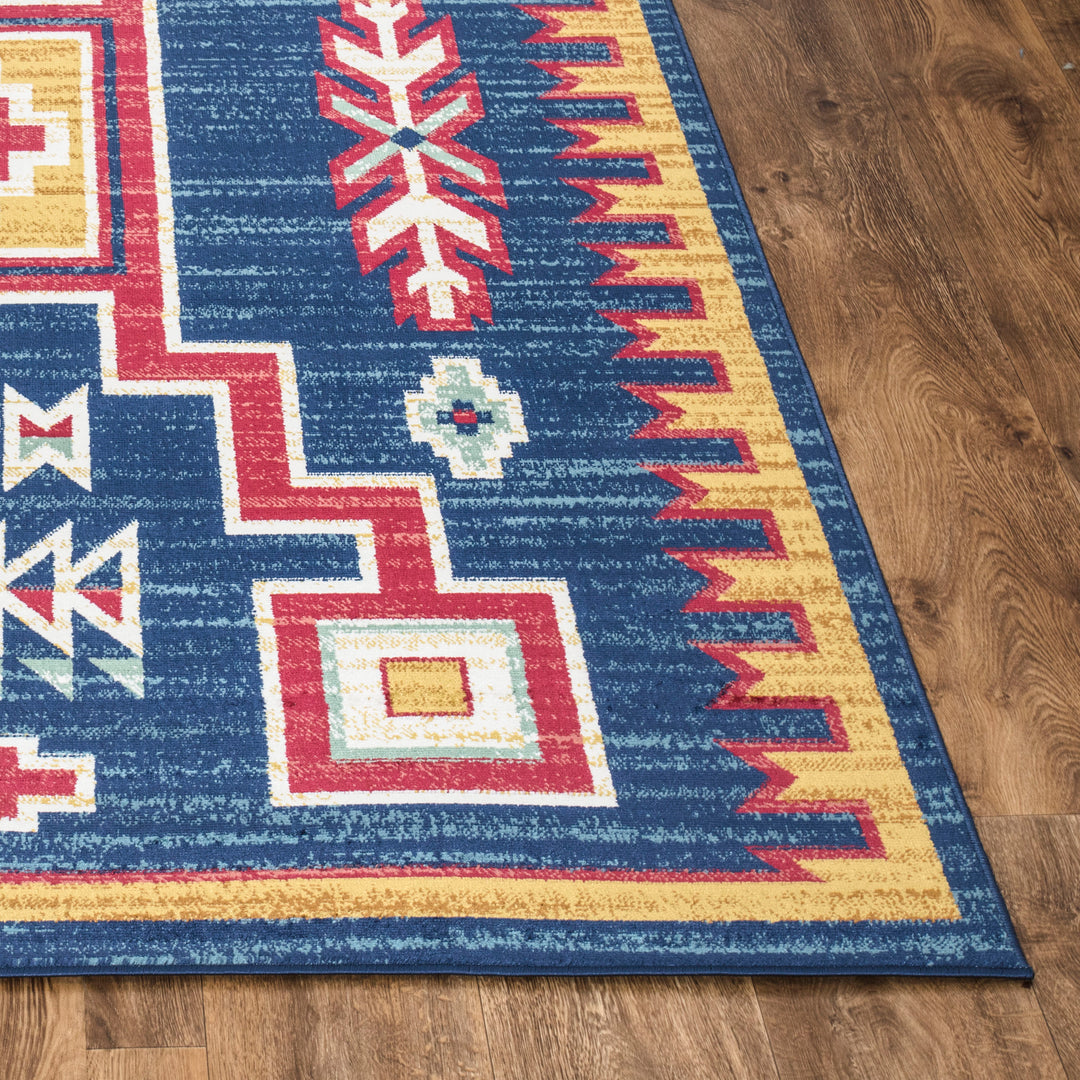 Zahara Blue Rug