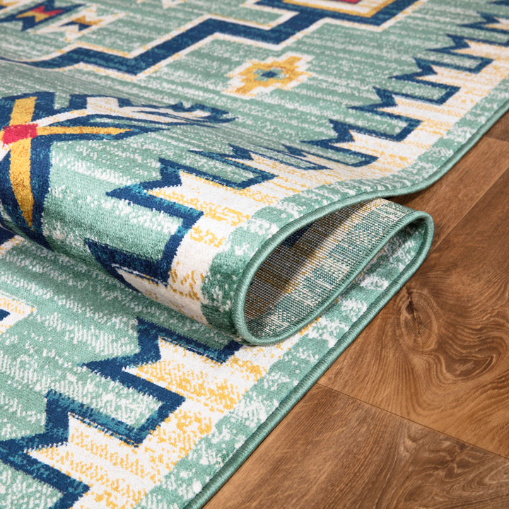 Zahara Green Rug