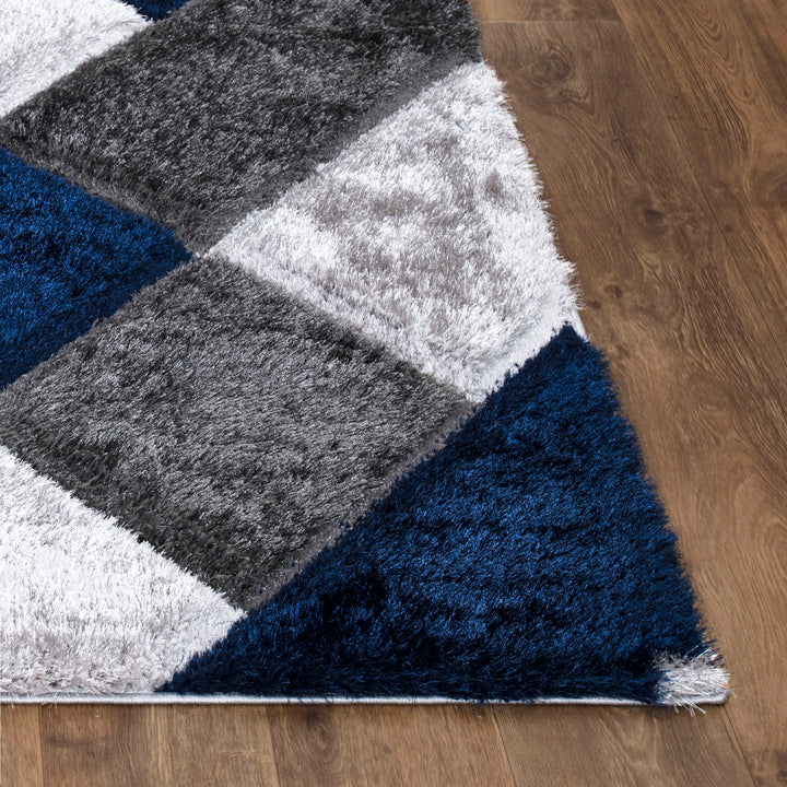 Gridara Blue Rug