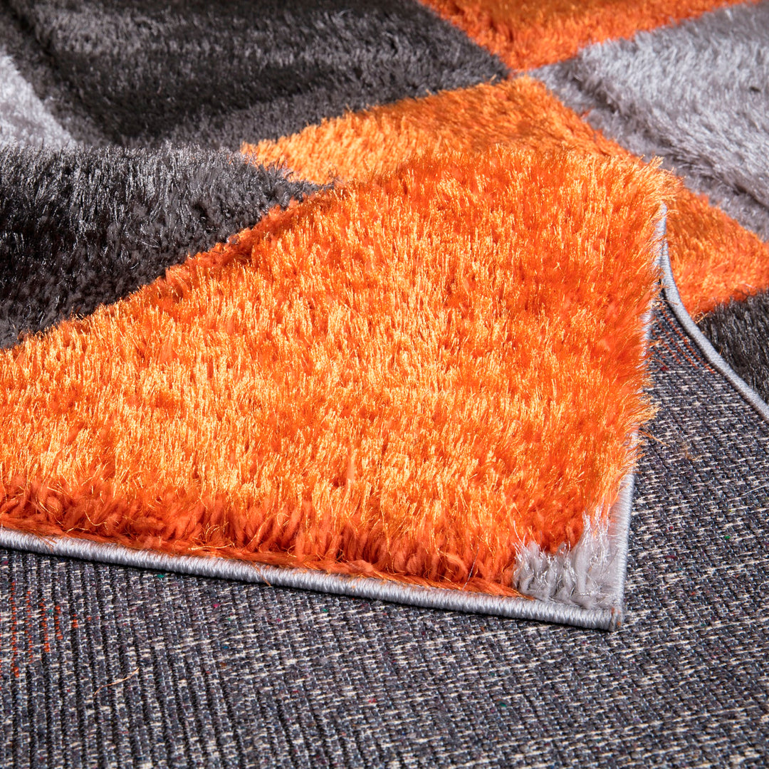Gridara Orange Rug