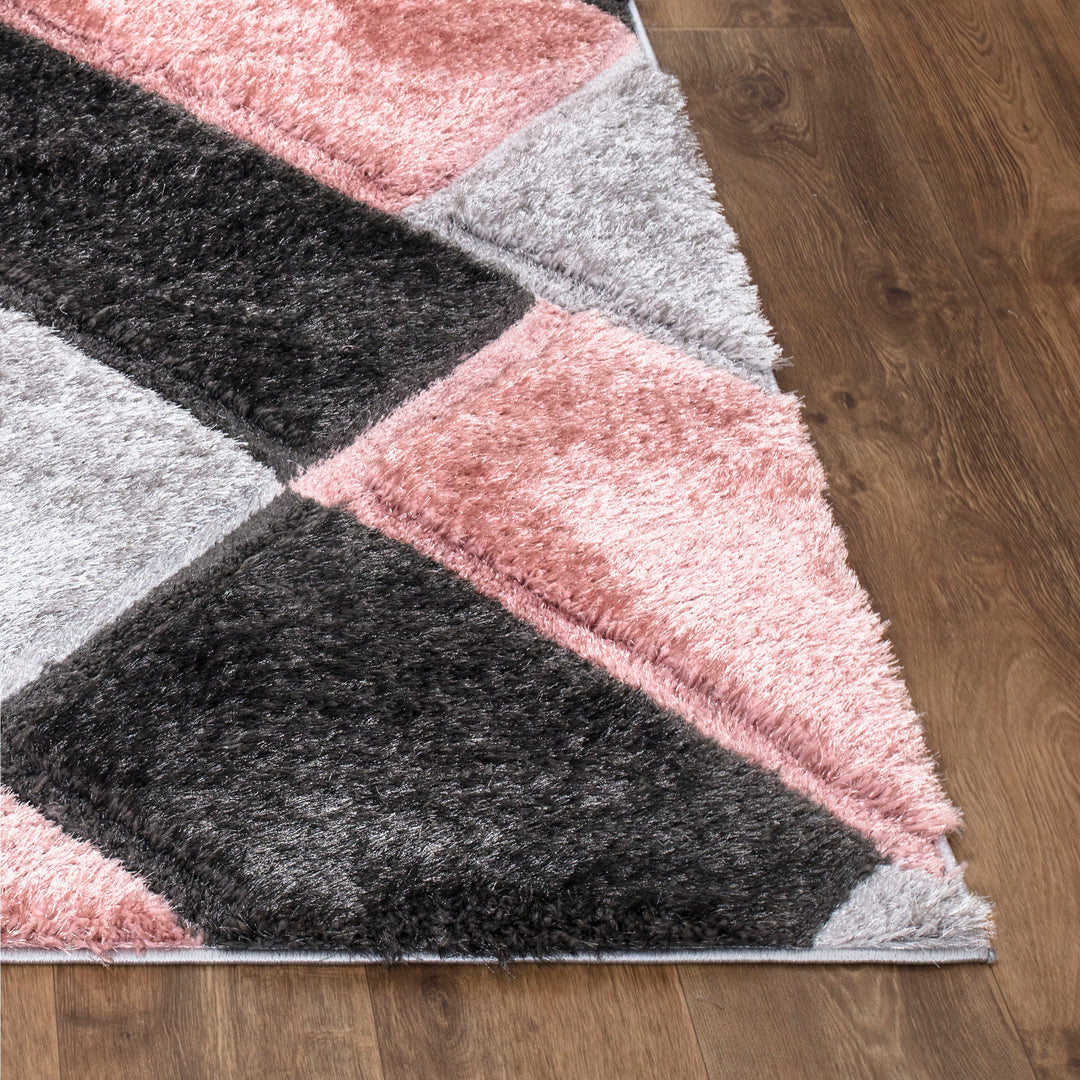 Gridara Pink Rug