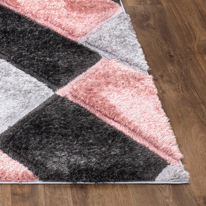Gridara Pink Rug