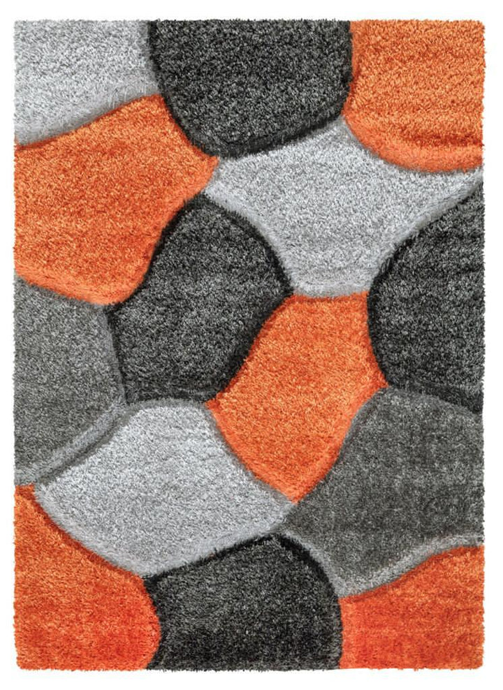 Tessura Orange-Grey Rug