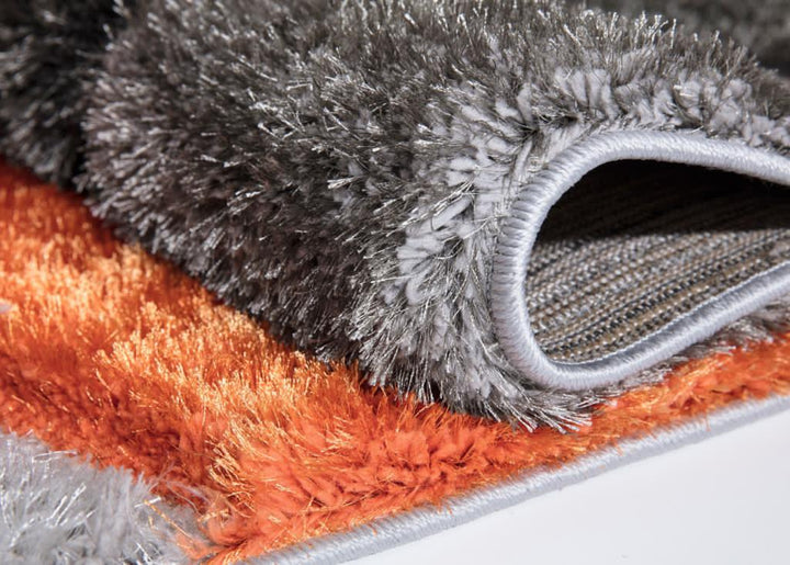 Tessura Orange-Grey Rug