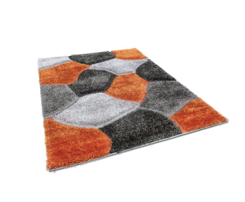 Tessura Orange-Grey Rug