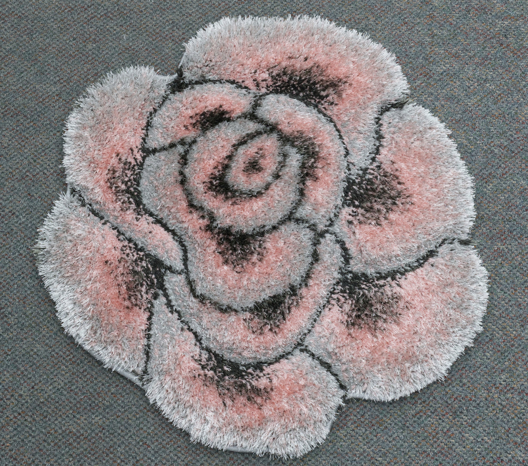 Tessura Pink-Grey Rug