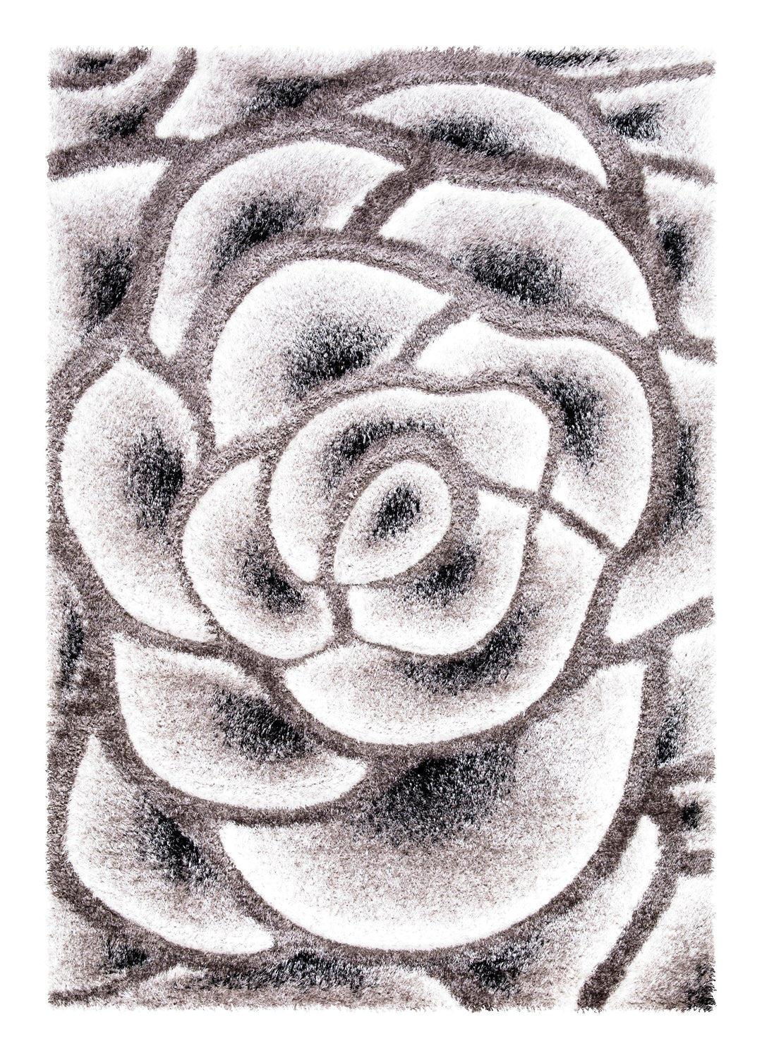 Florara Black-White Rug