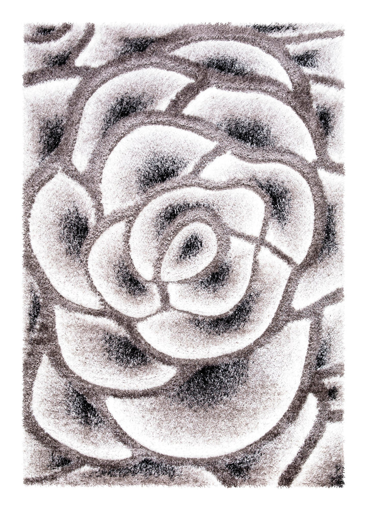 Florara Black-White Rug