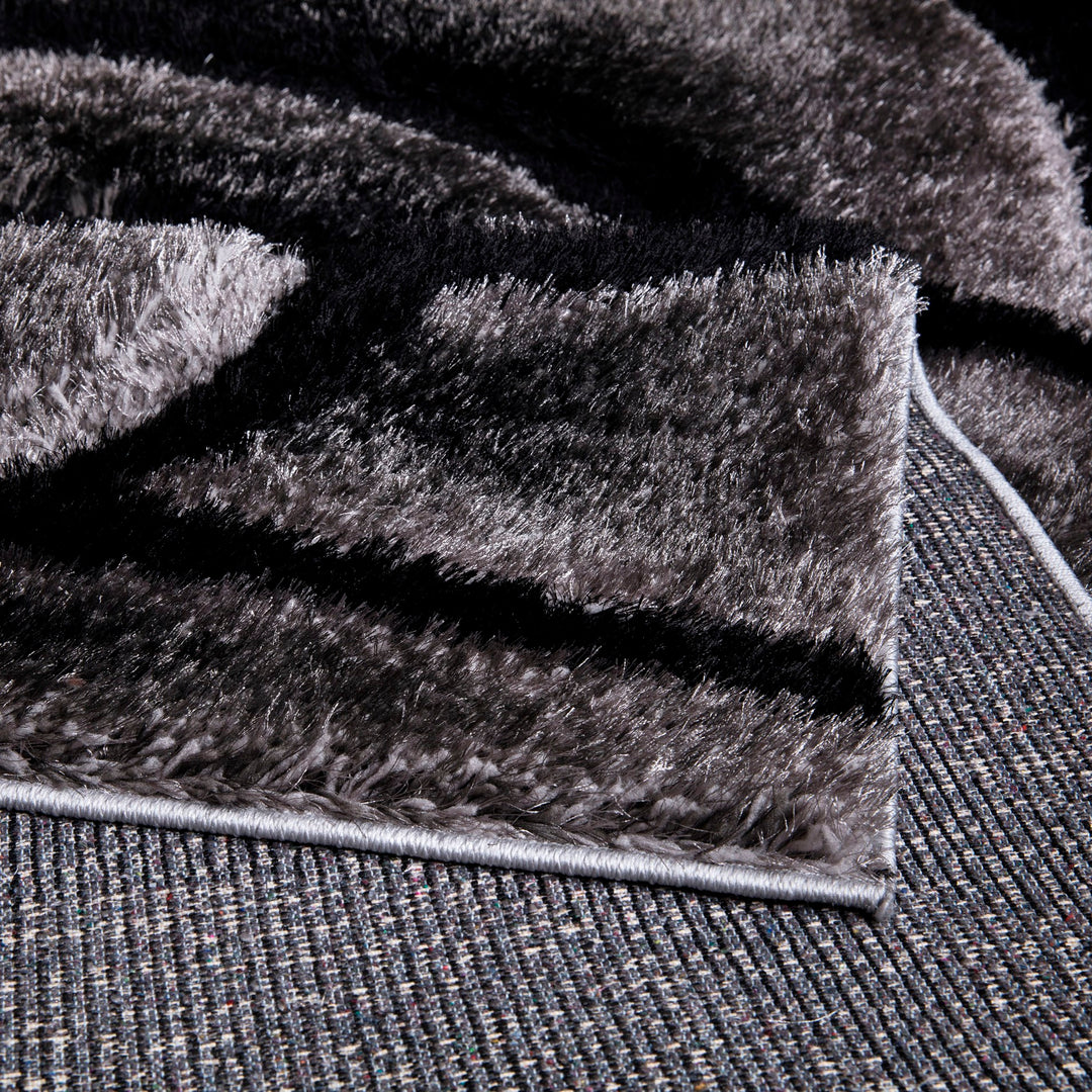 Florara Black-Grey Rug