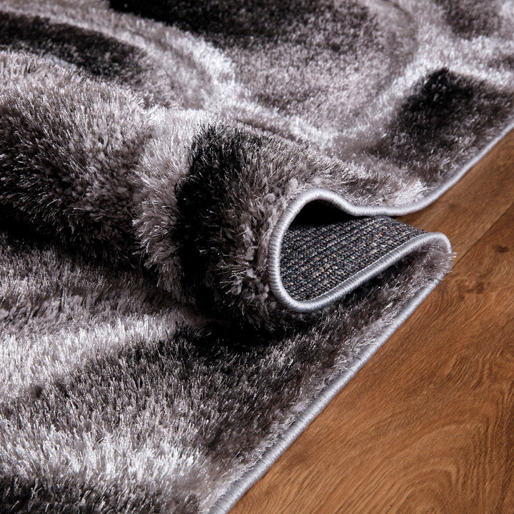 Florara Grey-Black Rug