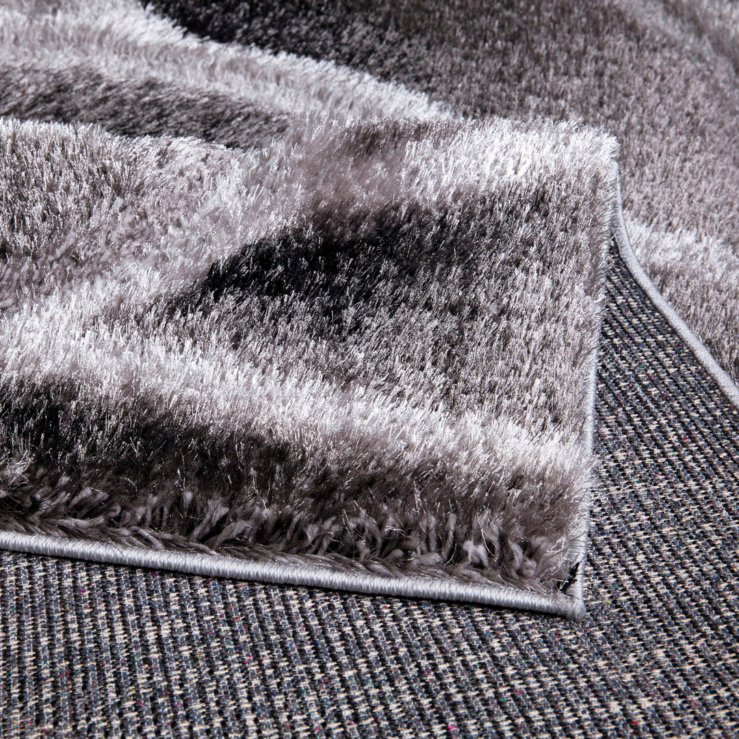 Florara Grey-Black Rug