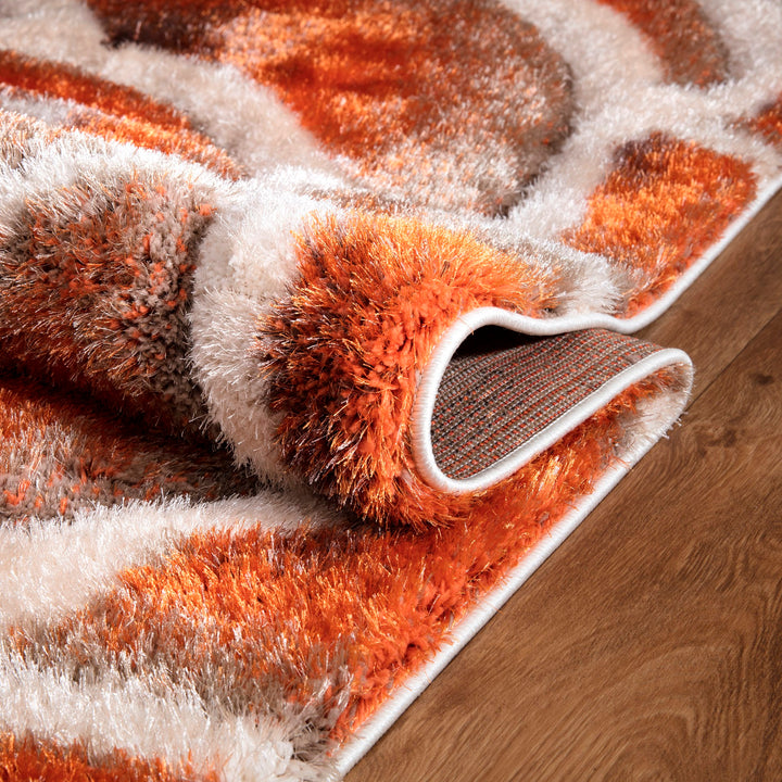 Florara Orange-Cream Rug