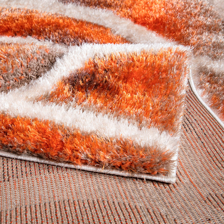 Florara Orange-Cream Rug