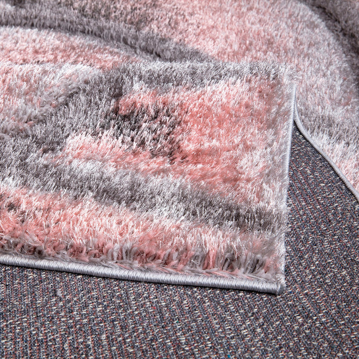 Florara Pink-Grey Rug