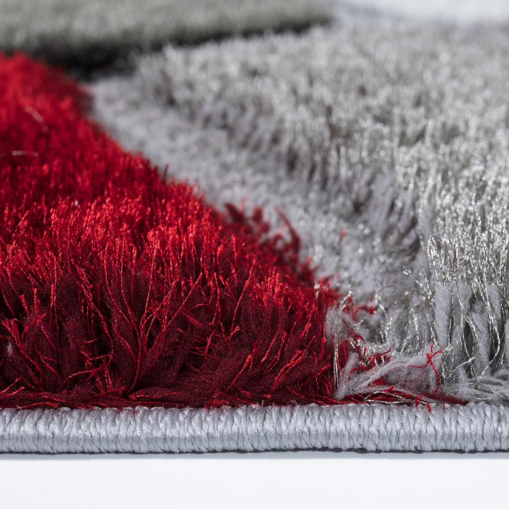 Tessura Red-Grey Rug