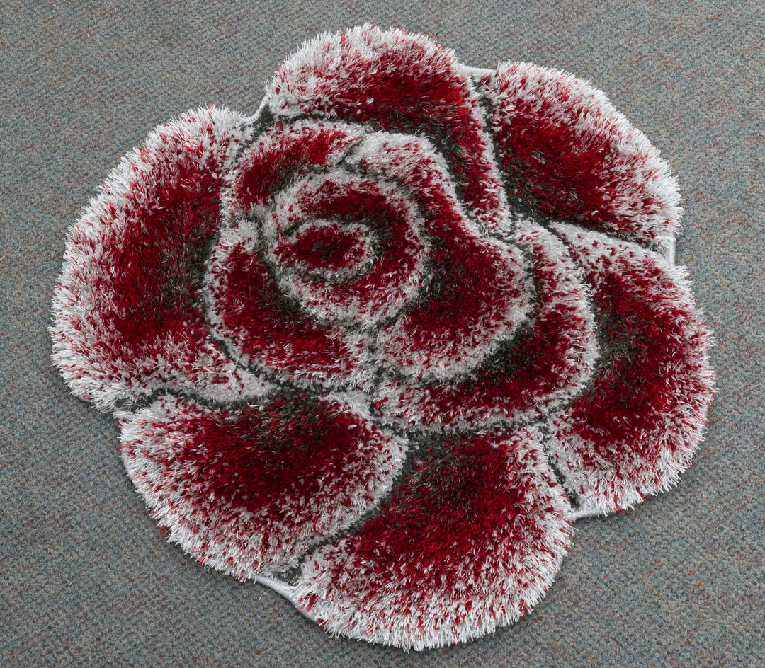 Tessura Red-Grey Rug