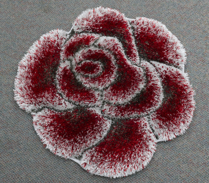 Tessura Red-Grey Rug
