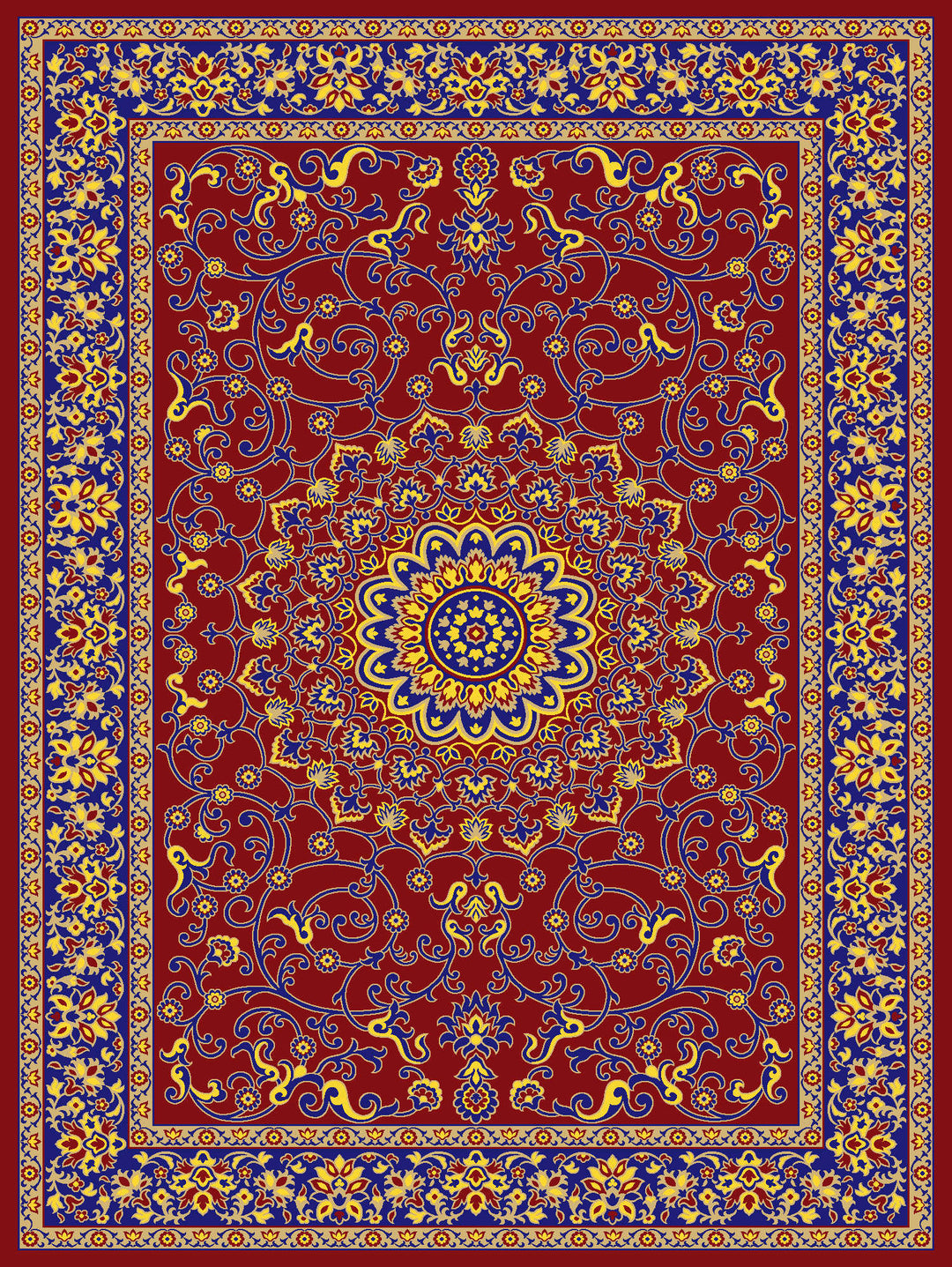 Kerman Rug – Red