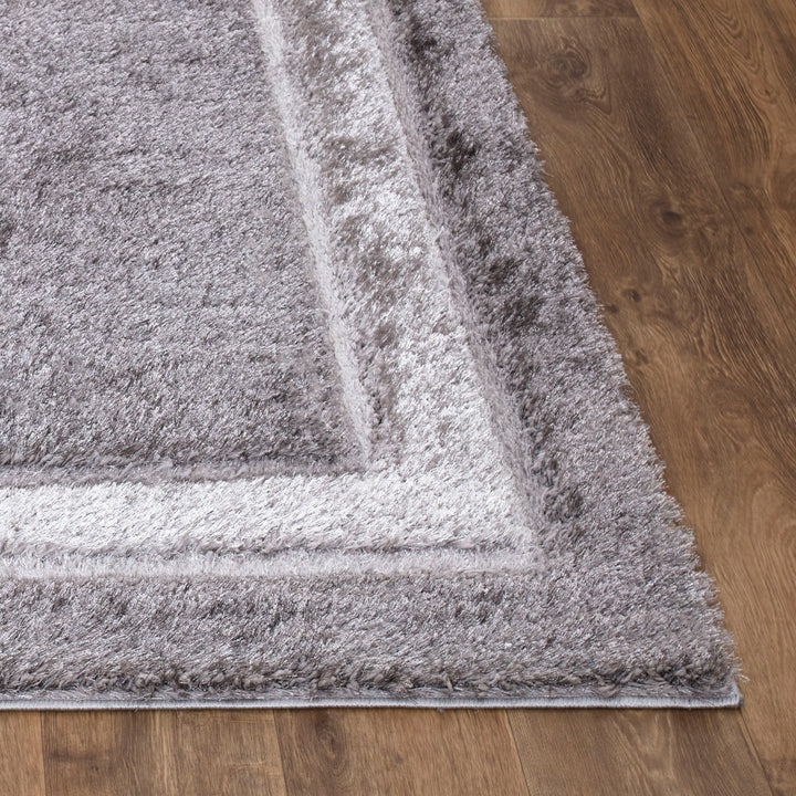 Bordara Dark grey Rug