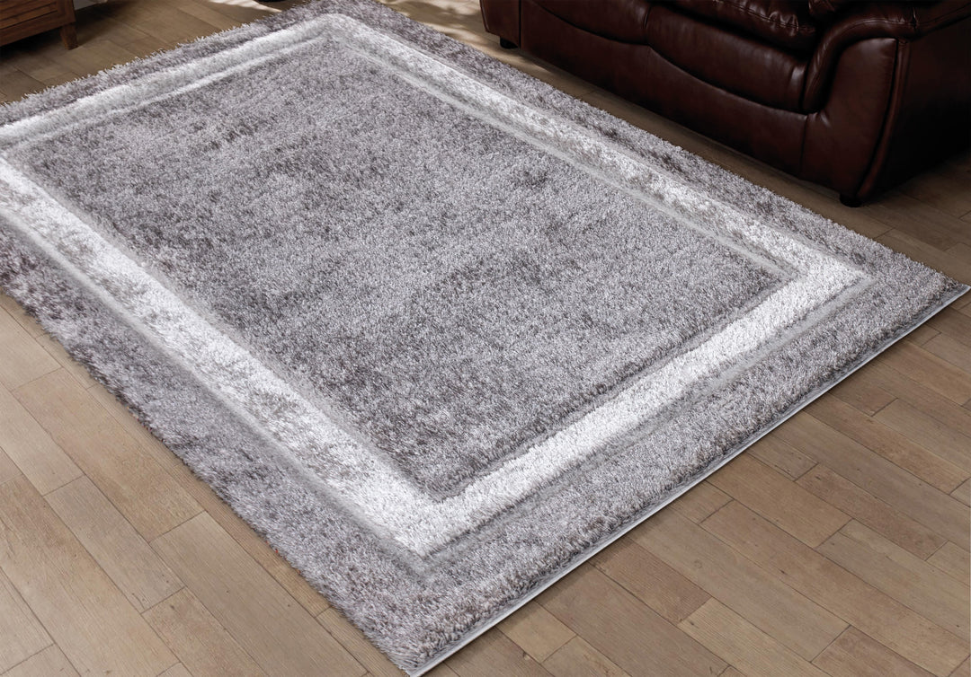 Bordara Dark grey Rug