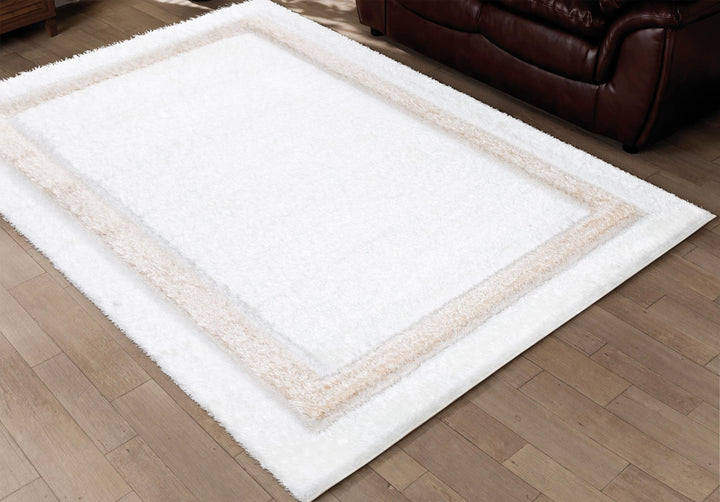 Bordara White Rug