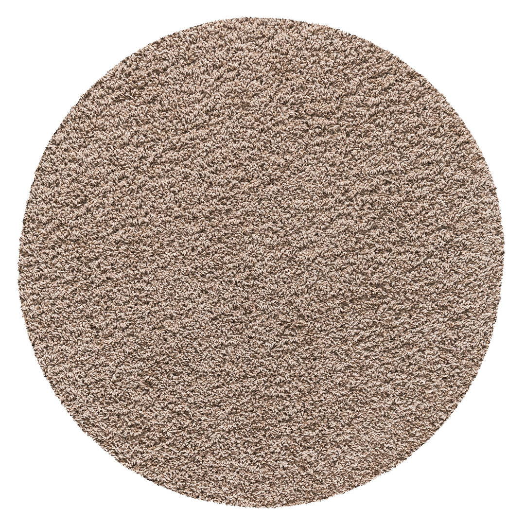 Veloria Round Beige Rug