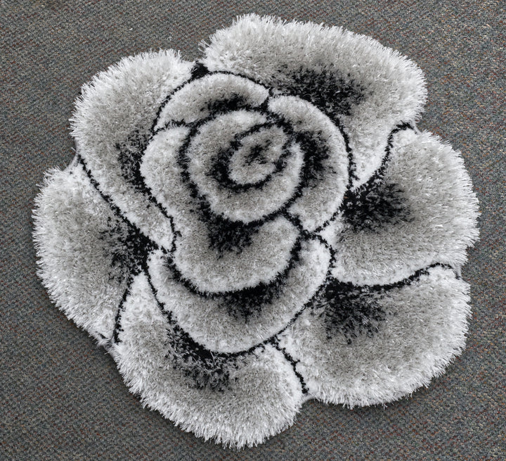Tessura Black-White Rug
