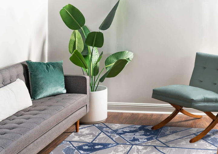 Vintara Navy Rug
