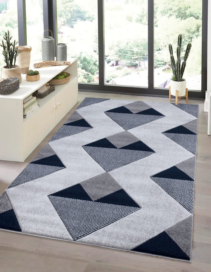 Zeno Rug – Navy