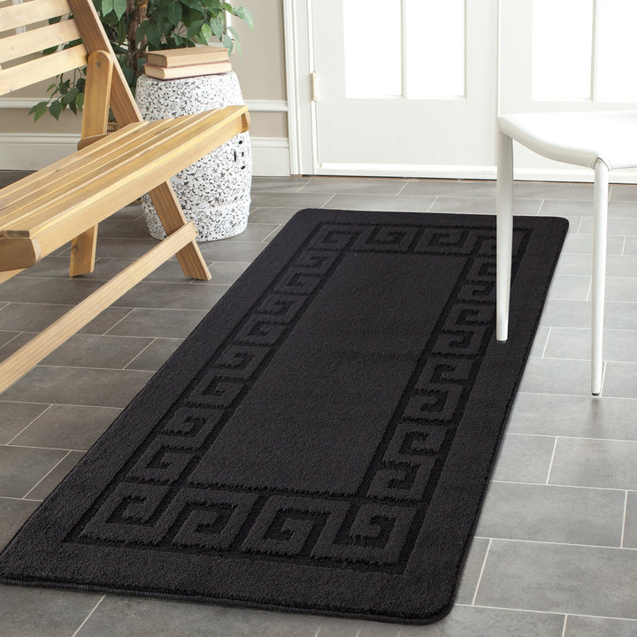 Aureon Washable Indoor Mat – Black