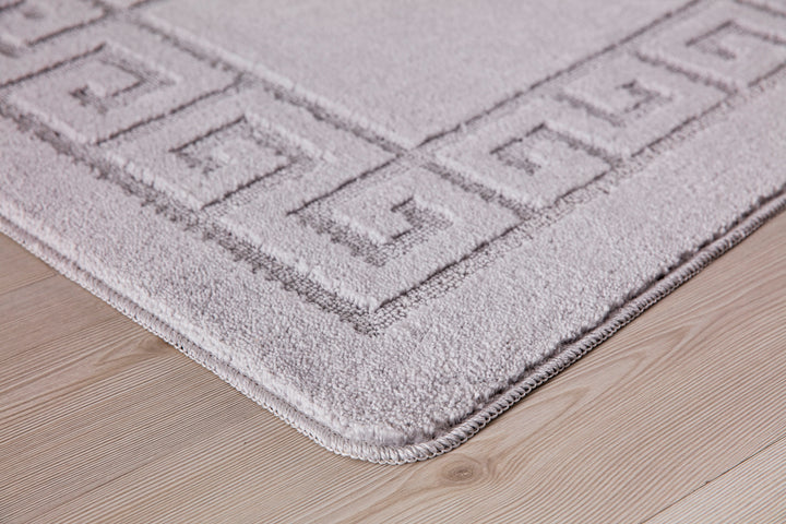 Aureon Washable Indoor Mat – Silver