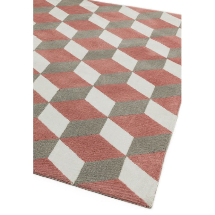 Arlo Rug AR10 Pink Block