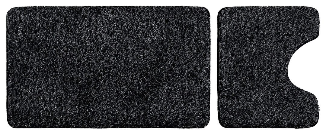 Lustra Black And Grey Rug