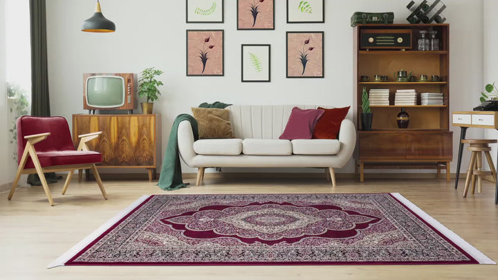 Safira Red Rug