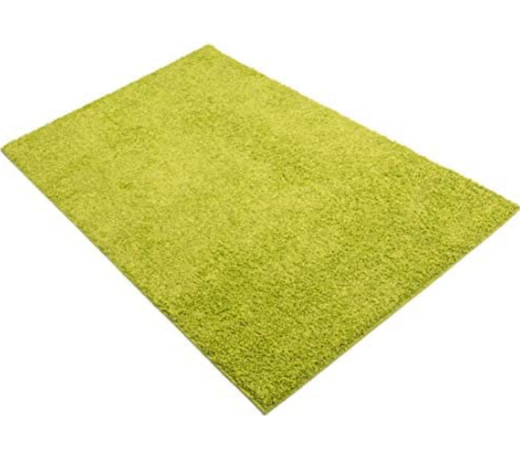 EasyClean Kiwi Green Rug