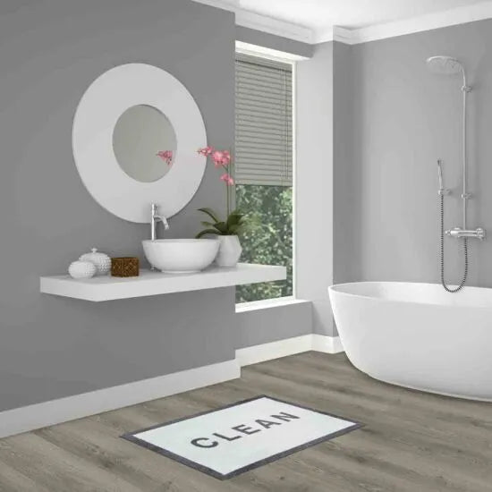 Recylon Bathroom Mat (Clean Grey)