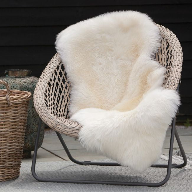 Genuine Sheepskin Rug Natural