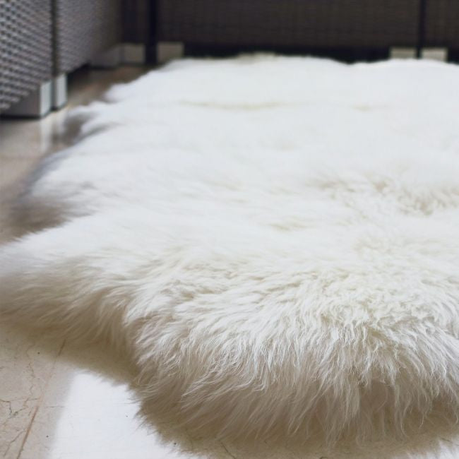 Genuine Sheepskin Rug Natural