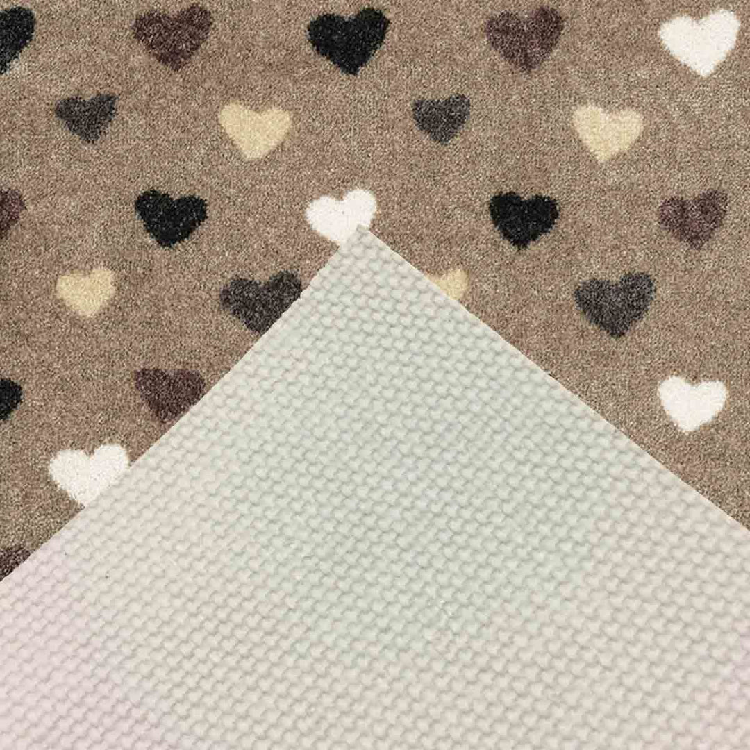 Recylon Mat (Multi Coloured Hearts)